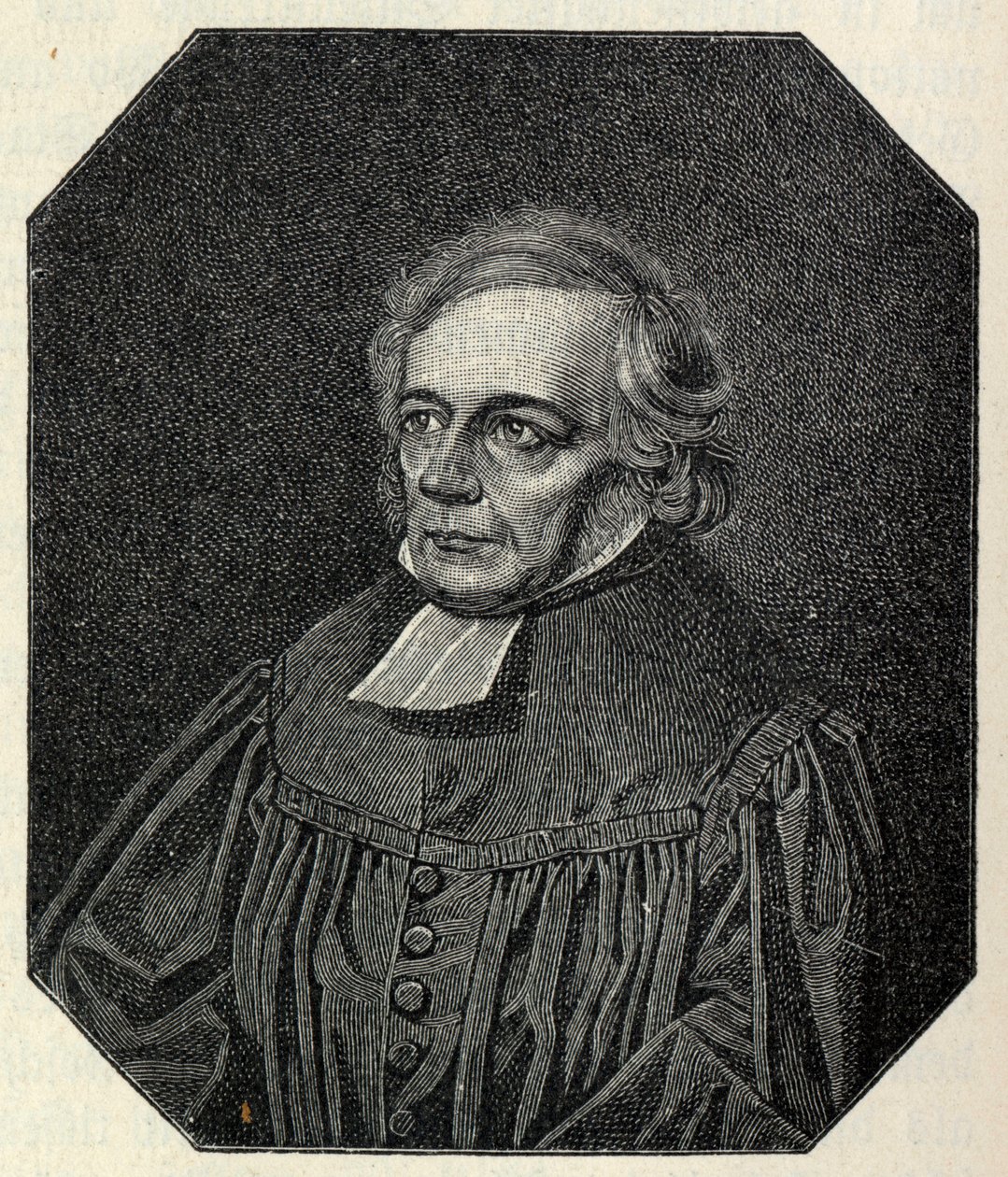 Friedrich Daniel Ernst Schleiermacher 1768-1834 . autorstwa Unbekannt