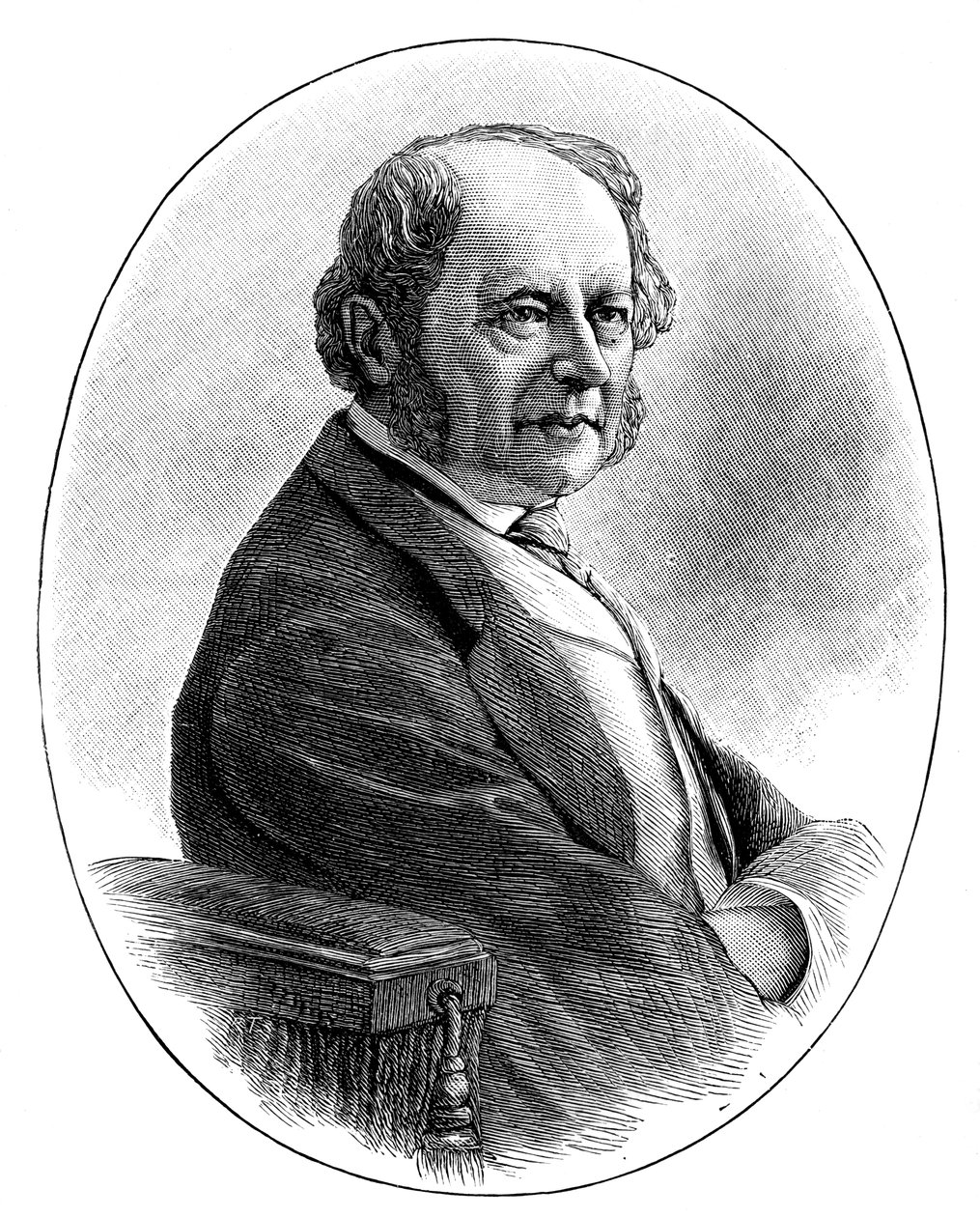 Friedrich Ferdinand Graf von Beust 1809-1886, austriacki mąż stanu autorstwa Unbekannt