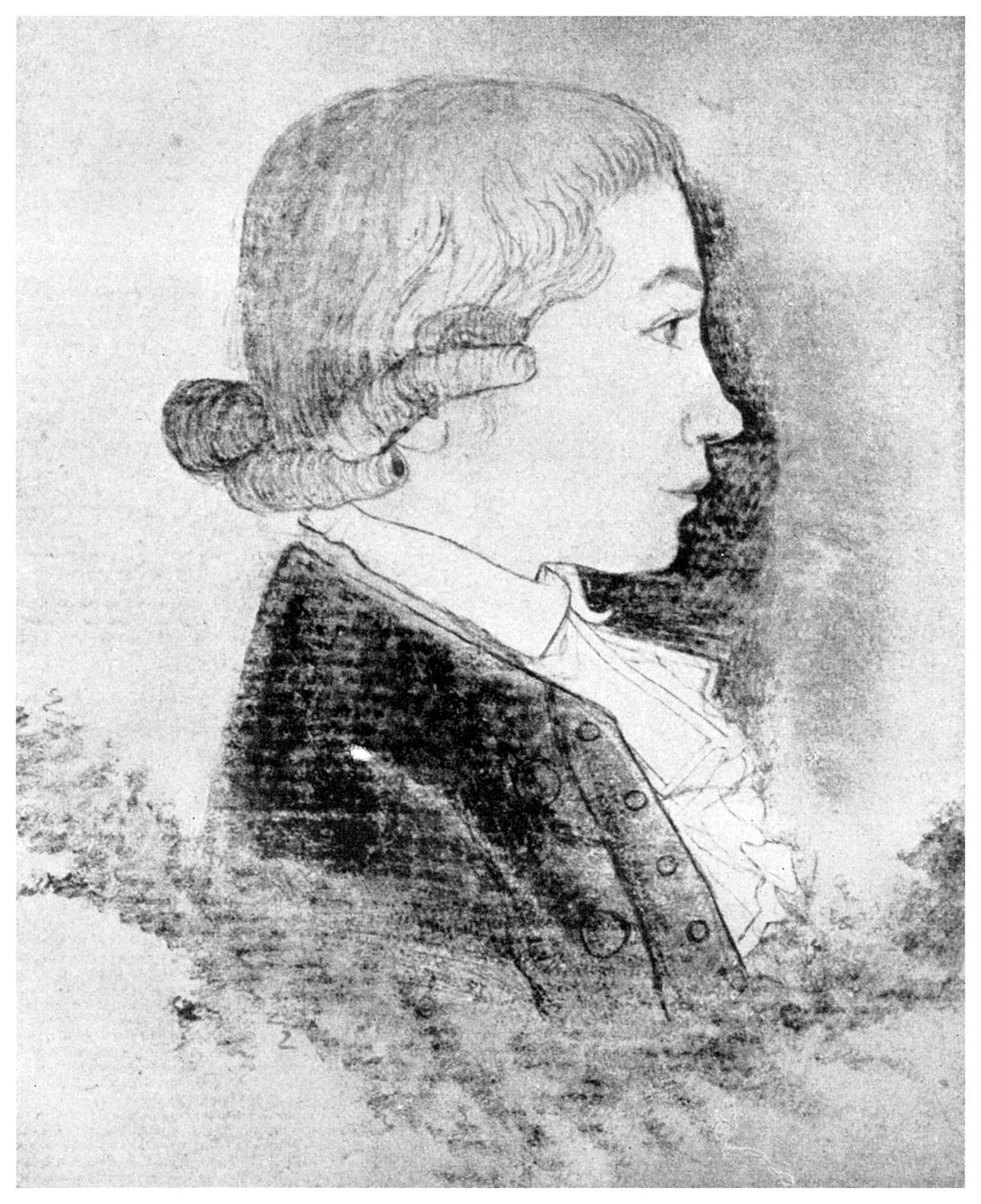 Friedrich Holderlin, niemiecki poeta, XIX w. 1956 autorstwa Unbekannt