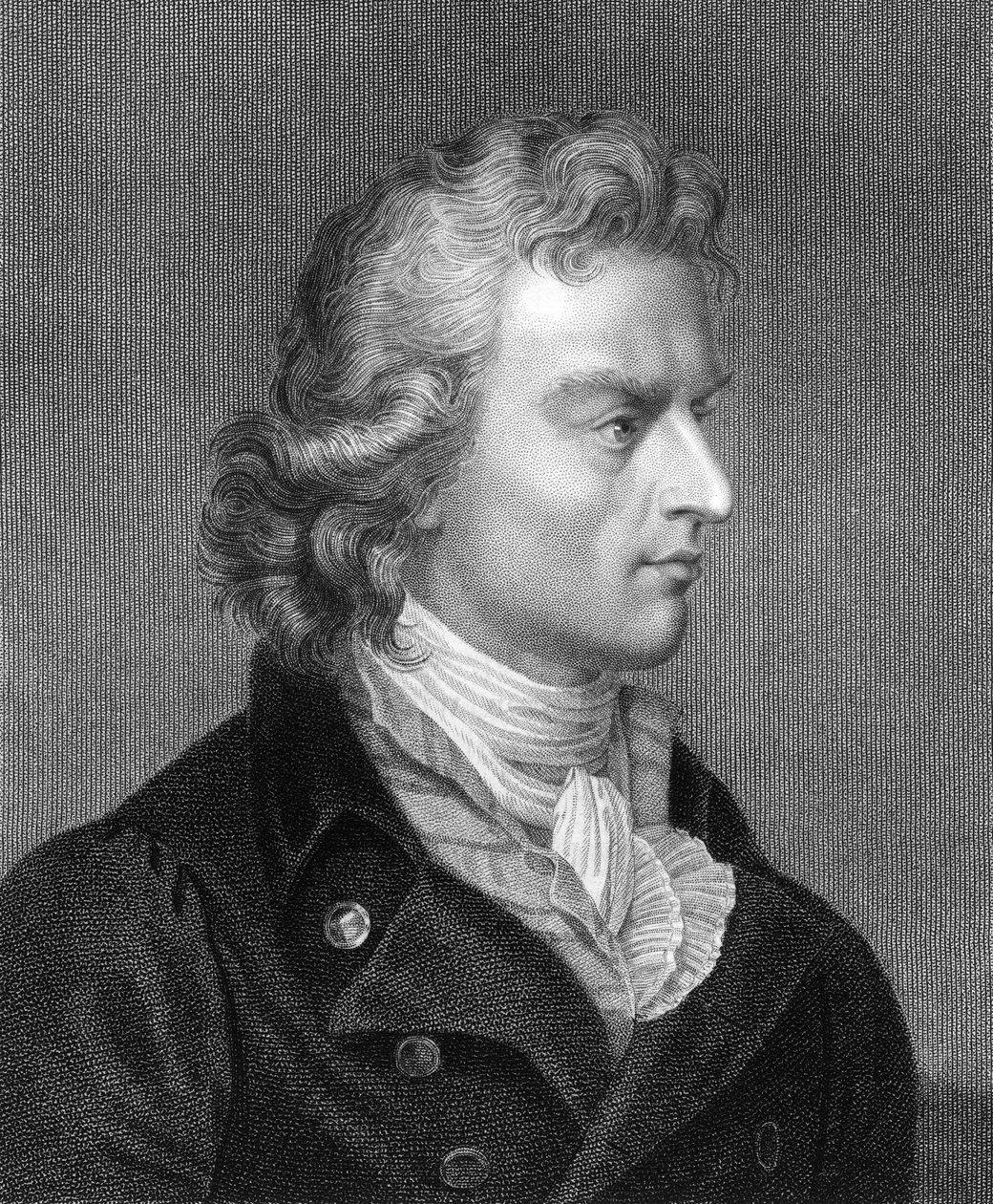 Friedrich Schiller, niemiecki poeta, filozof, historyk i dramaturg, 1836 autorstwa Unbekannt