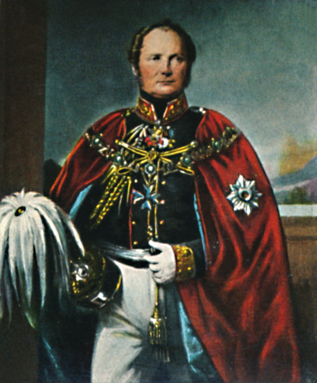 Fryderyk Wilhelm IV 1795-1861. - Obraz o. Krügera, 1934. autorstwa Unbekannt