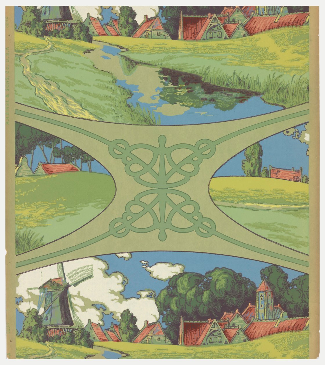 Fryz (USA), 1900–1920 autorstwa Unbekannt