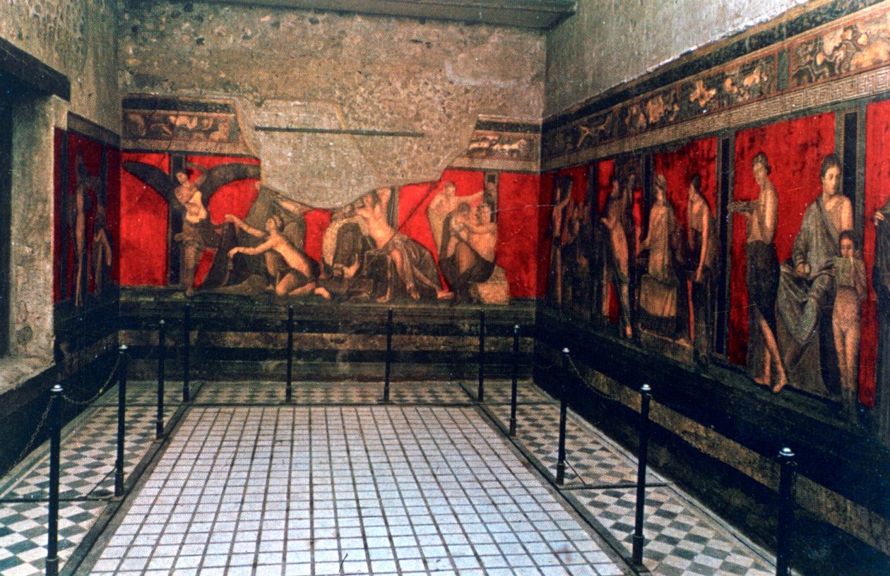 Fryz Willi Tajemnic, Pompeje autorstwa Unbekannt