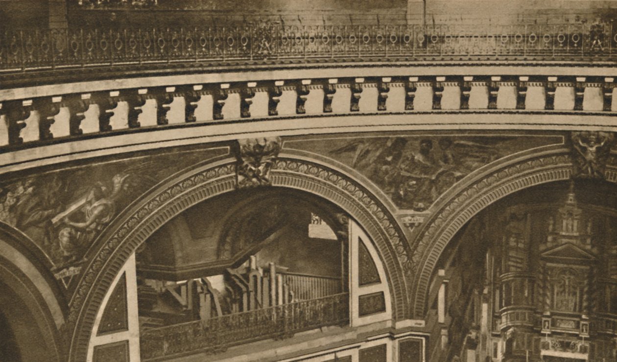 Od korony do podstawy ogromnej londyńskiej katedry: The Whispering Gallery, c1935. autorstwa Unbekannt