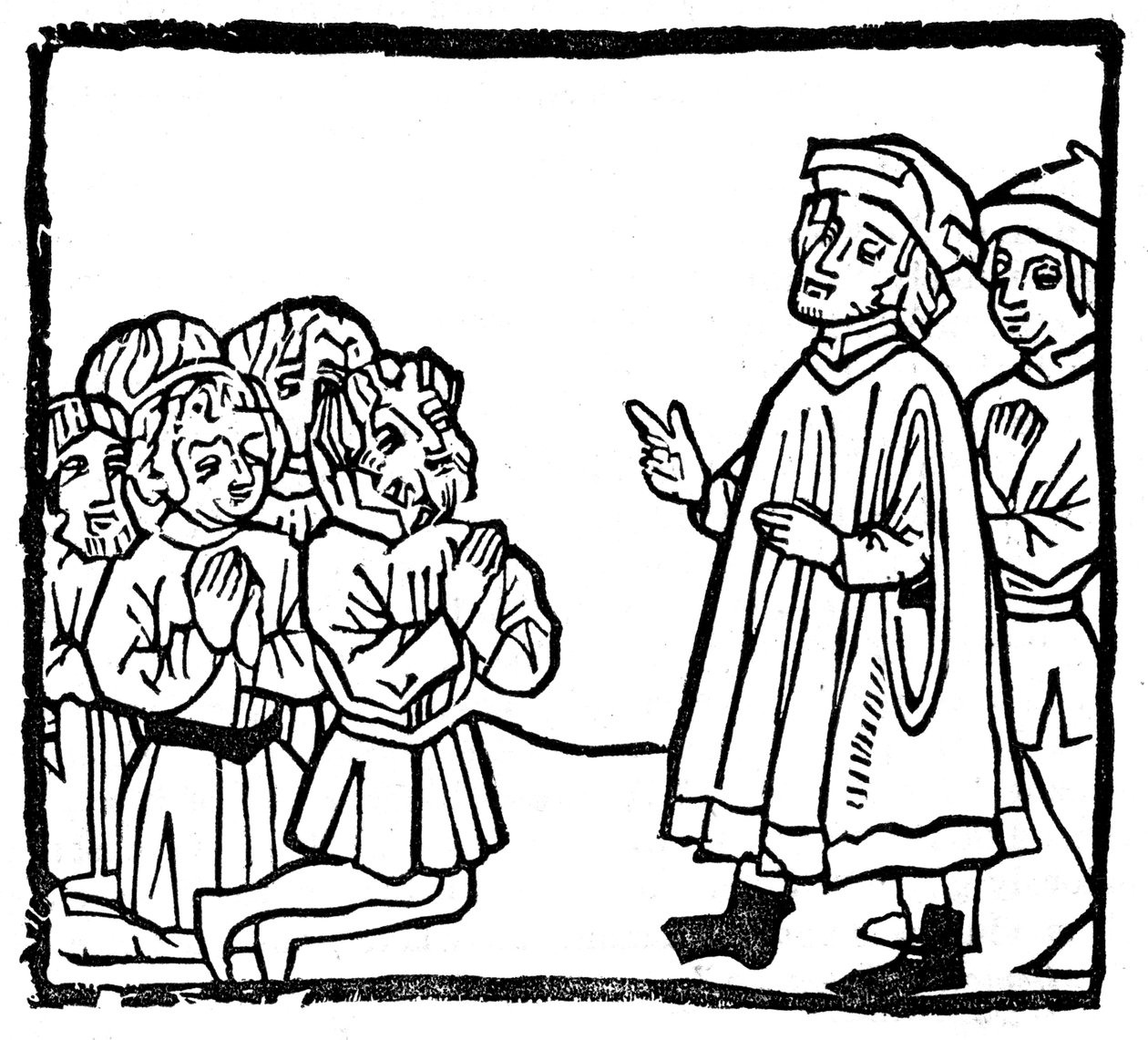 Z Pfisters Biblia Paupernum, 1462 1844 autorstwa Unbekannt