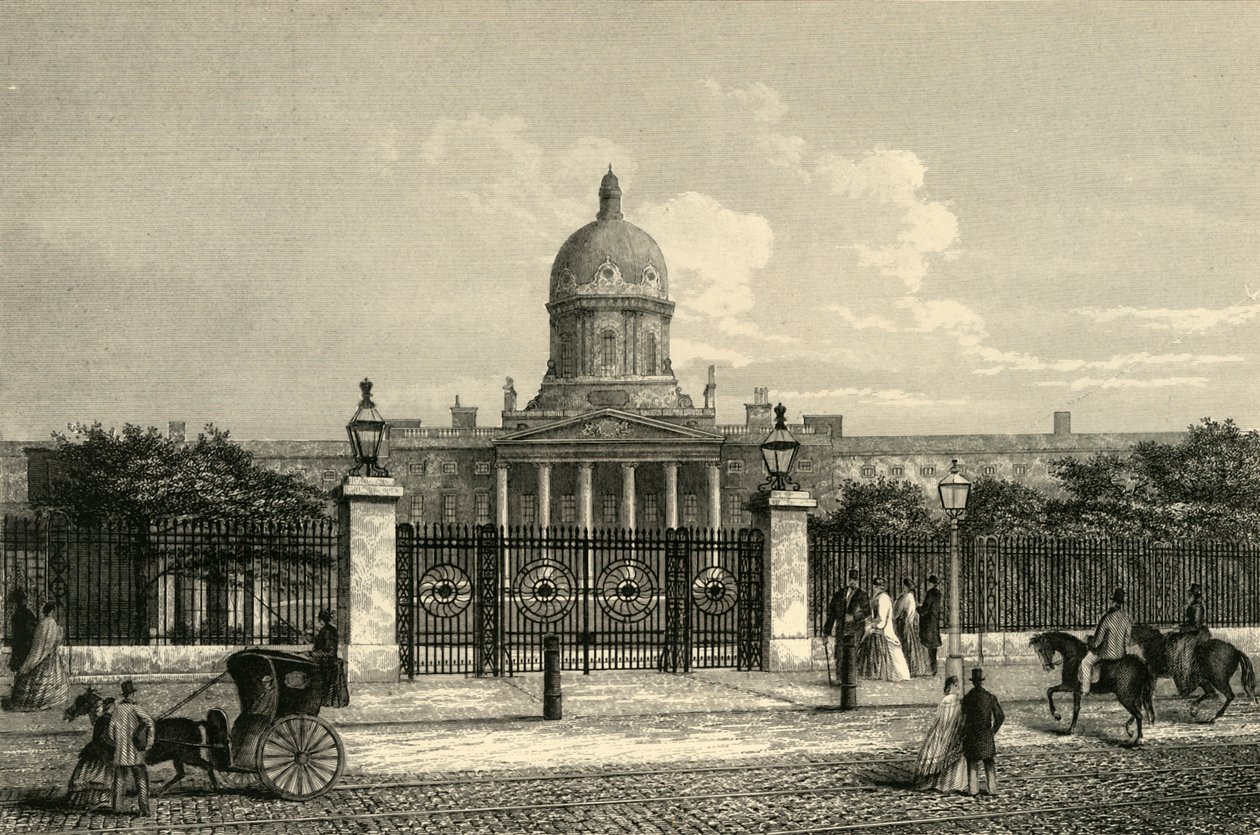 Widok z przodu szpitala Betlejem, ok. 1876 r. autorstwa Unbekannt