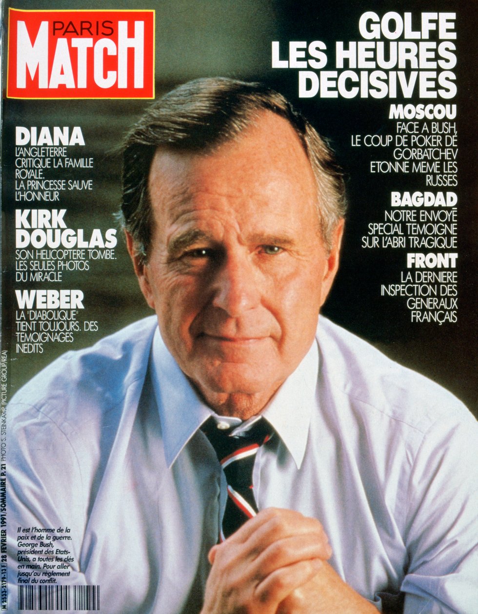 Okładka Paris Match, luty 1991 autorstwa Unbekannt