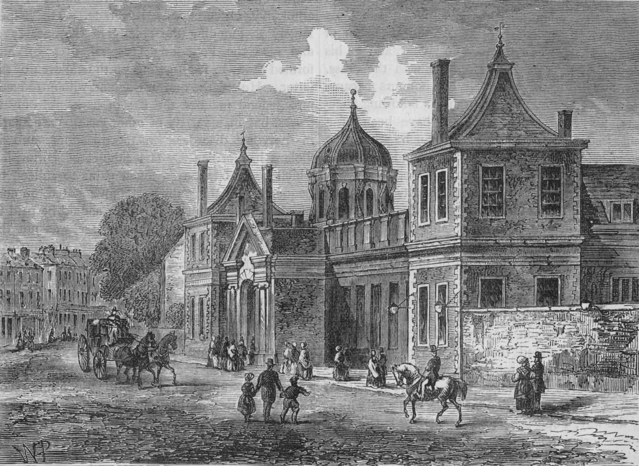 Front Montagu House, Great Russell Street, Bloomsbury, Londyn, 1830 1878 autorstwa Unbekannt