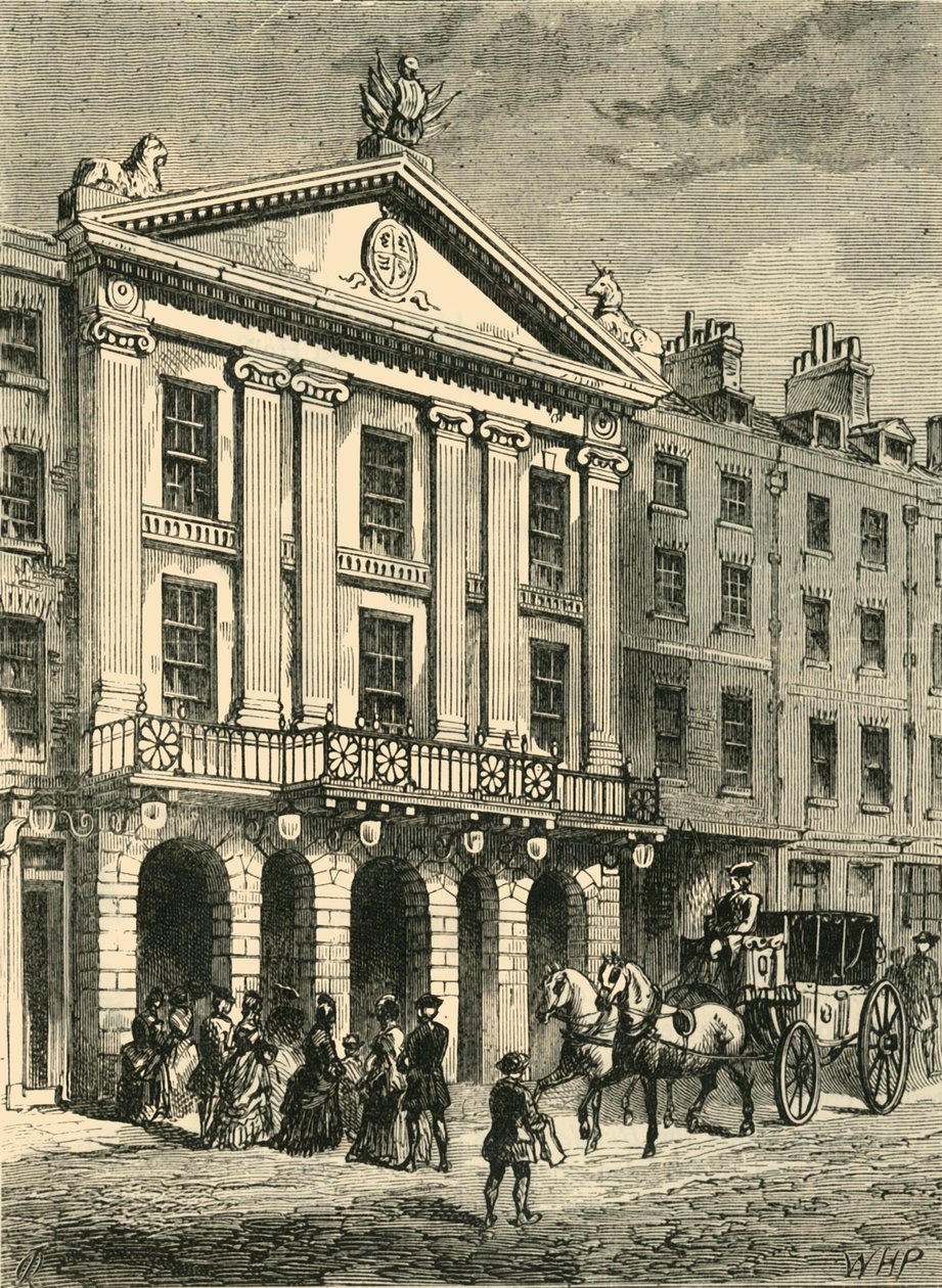 Front Starego Teatru Drury Lane, 1881. autorstwa Unbekannt