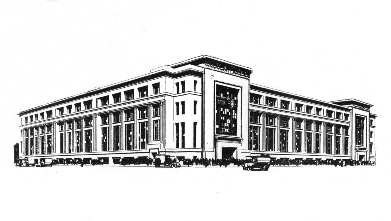 Frontage - Nowe prace W.H. Smith & Sons, 1916 autorstwa Unbekannt