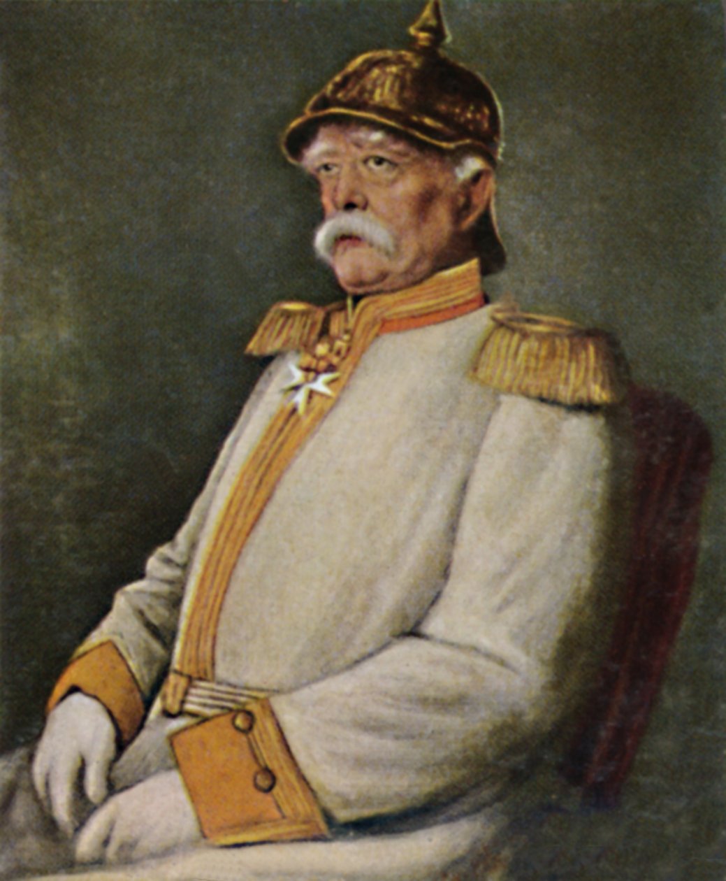 Książę Bismarck 1815-1898. - Obraz Lenbacha, 1934. autorstwa Unbekannt