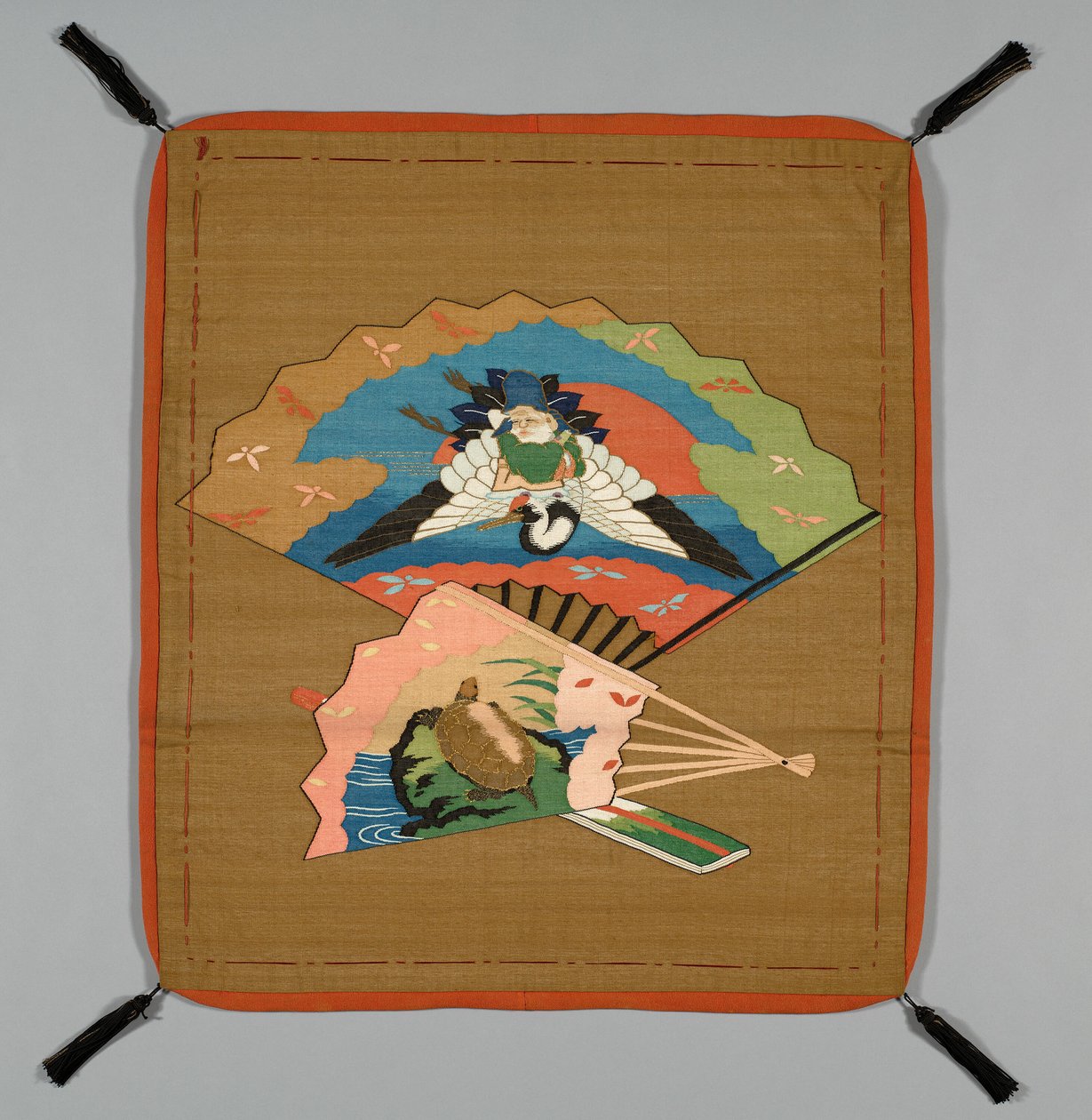 Fukusa Gift Cover, Japonia, późne Edo, okres 1789-1868 Meiji, okres 1868-1912, XIX wiek. autorstwa Unbekannt