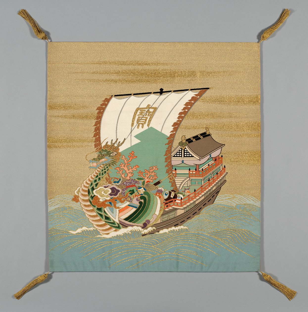 Fukusa Gift Cover, Japonia, późne Edo, okres 1789-1868 Meiji, okres 1868-1912, XIX wiek. autorstwa Unbekannt