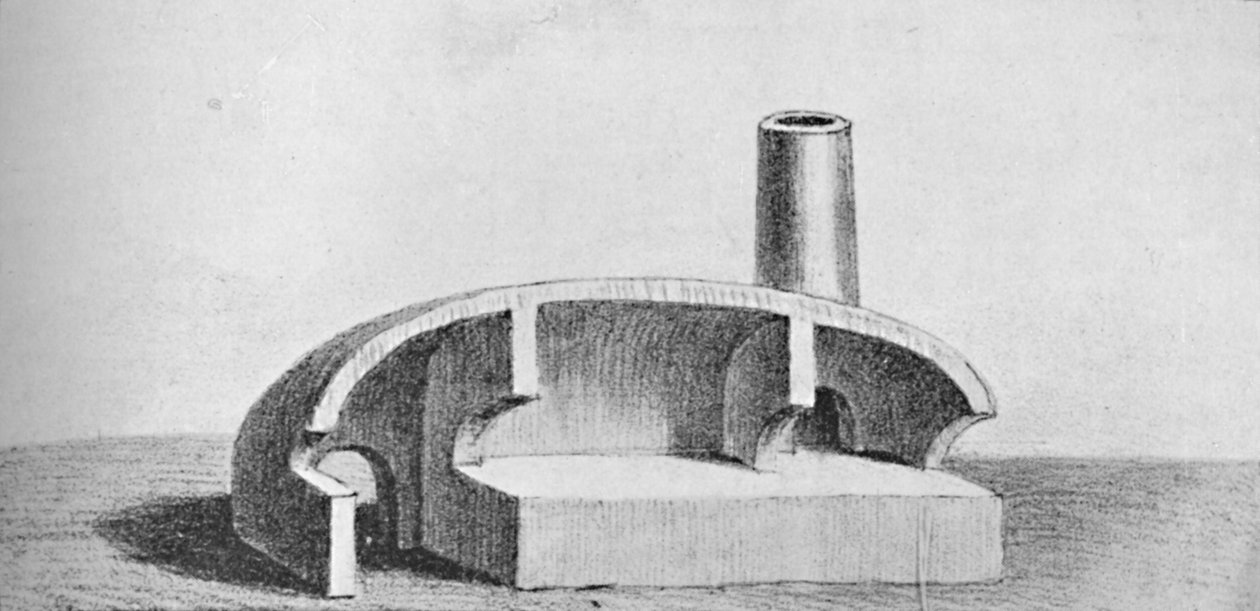 Piec używany do wędzenia miedzi, c1826, 1911 autorstwa Unbekannt