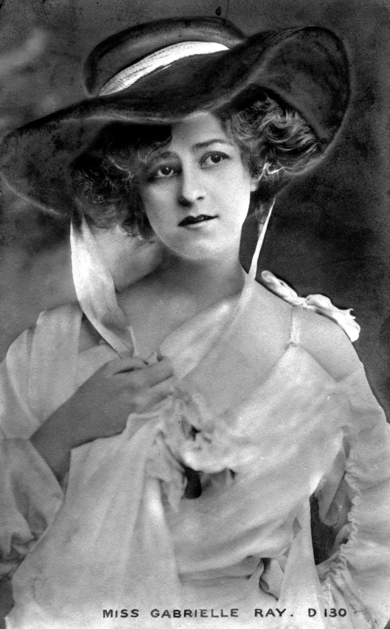 Gabrielle Ray 1883-1973, angielska aktorka, początek XX wieku autorstwa Unbekannt