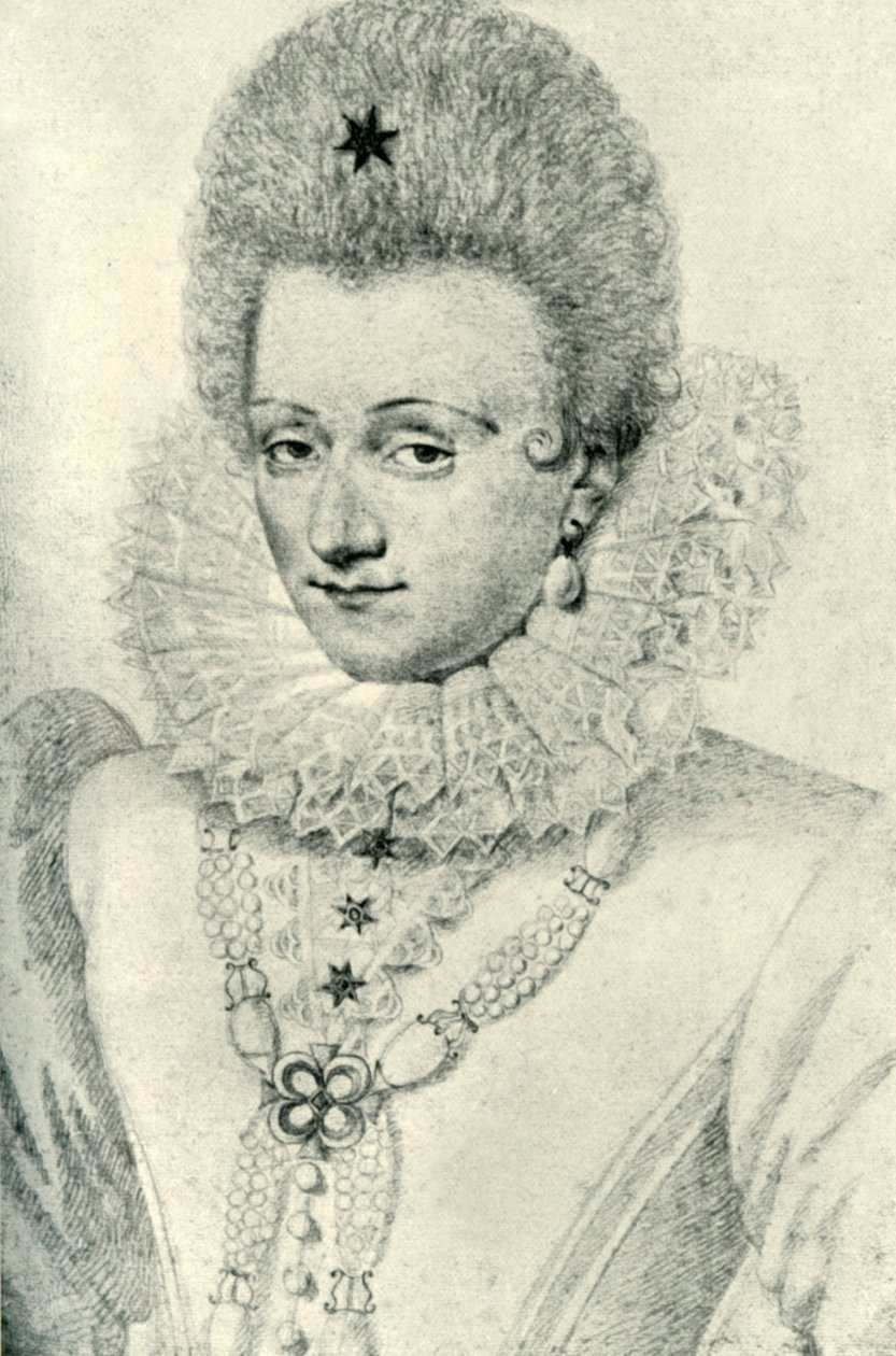 Gabrielle dEstrées, 1599, 1907. autorstwa Unbekannt