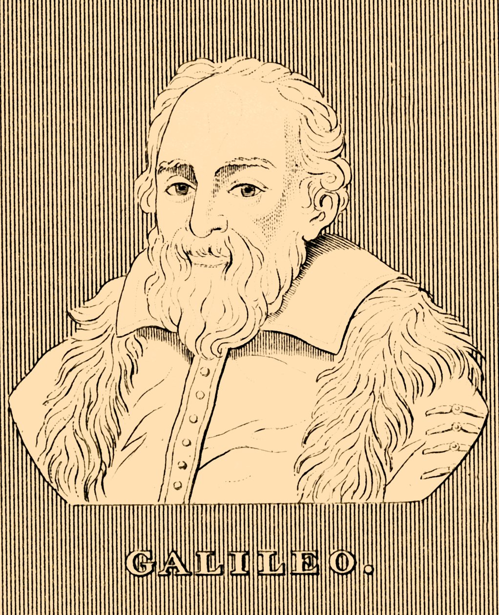 Galileusz, 1564-1642, 1830. autorstwa Unbekannt