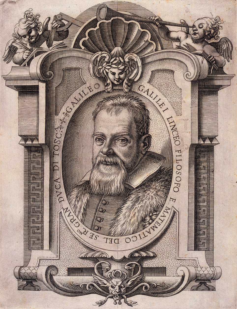 Galileo Galilei, 1623 autorstwa Unbekannt
