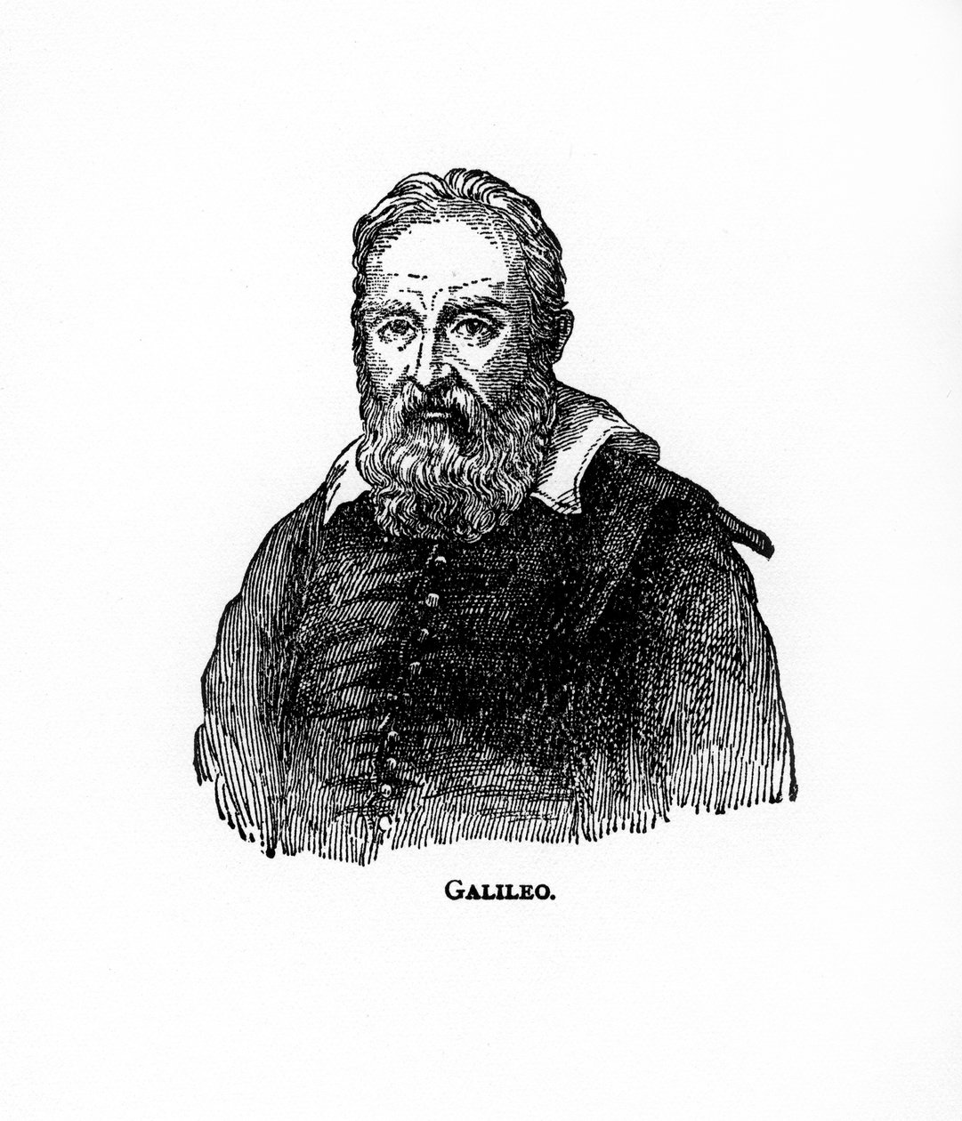 Galileo Galilei, włoski fizyk, astronom i filozof, XX wiek autorstwa Unbekannt