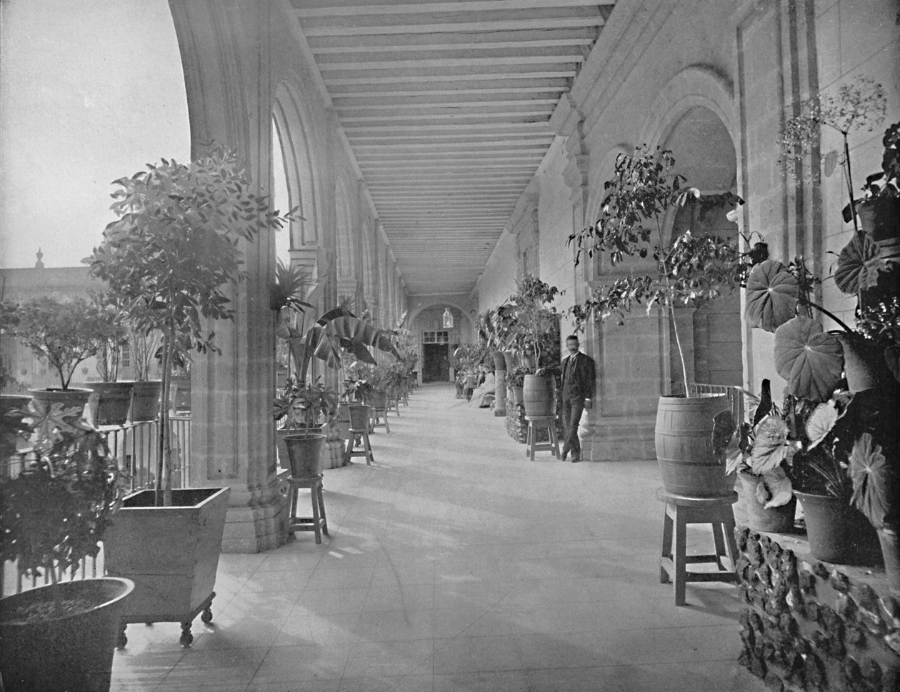 Galeria Szkoły LA Paz Vizeainas, Miasto Meksyk, ok. 1897. autorstwa Unbekannt