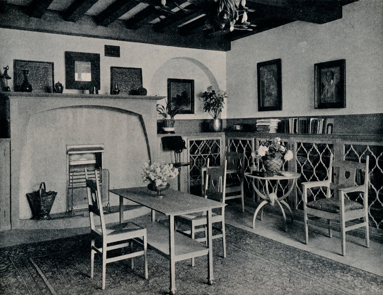 Narożnik ogrodowy, c1907 autorstwa Unbekannt