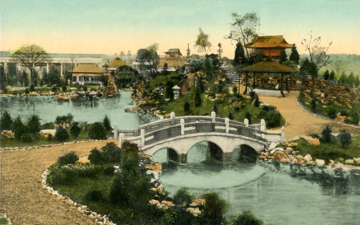 Garden of the Floating Isle, wystawa koronacyjna, Londyn, 1911. autorstwa Unbekannt