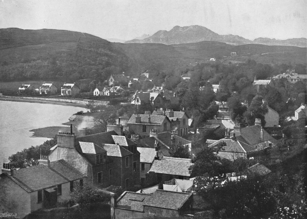 Gareloch-Head - Ze wzgórz, 1895 autorstwa Unbekannt