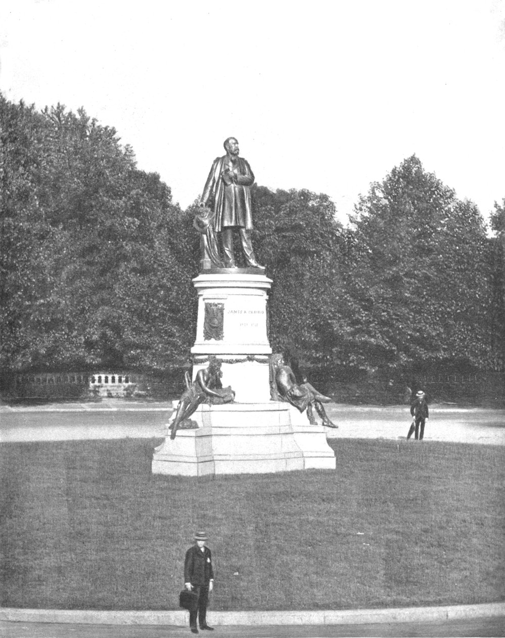 Statua Garfielda, Waszyngton DC, USA, ok. 1900. autorstwa Unbekannt