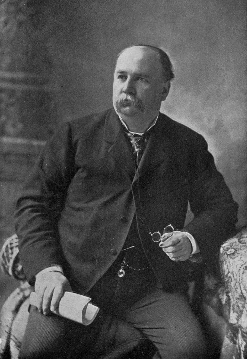 Garret Hobart, amerykański polityk, 1898 autorstwa Unbekannt
