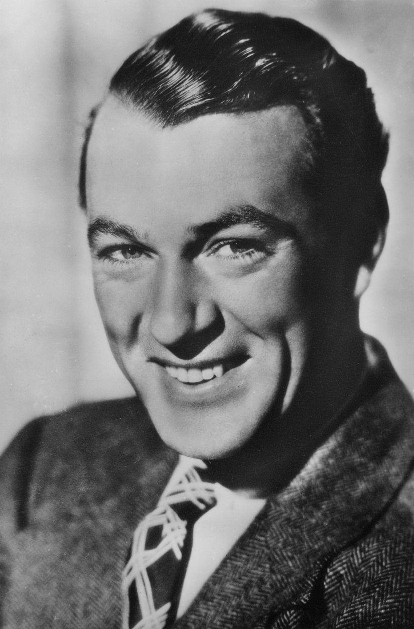 Gary Cooper 1901-1961, amerykański aktor, ok. 1930 autorstwa Unbekannt