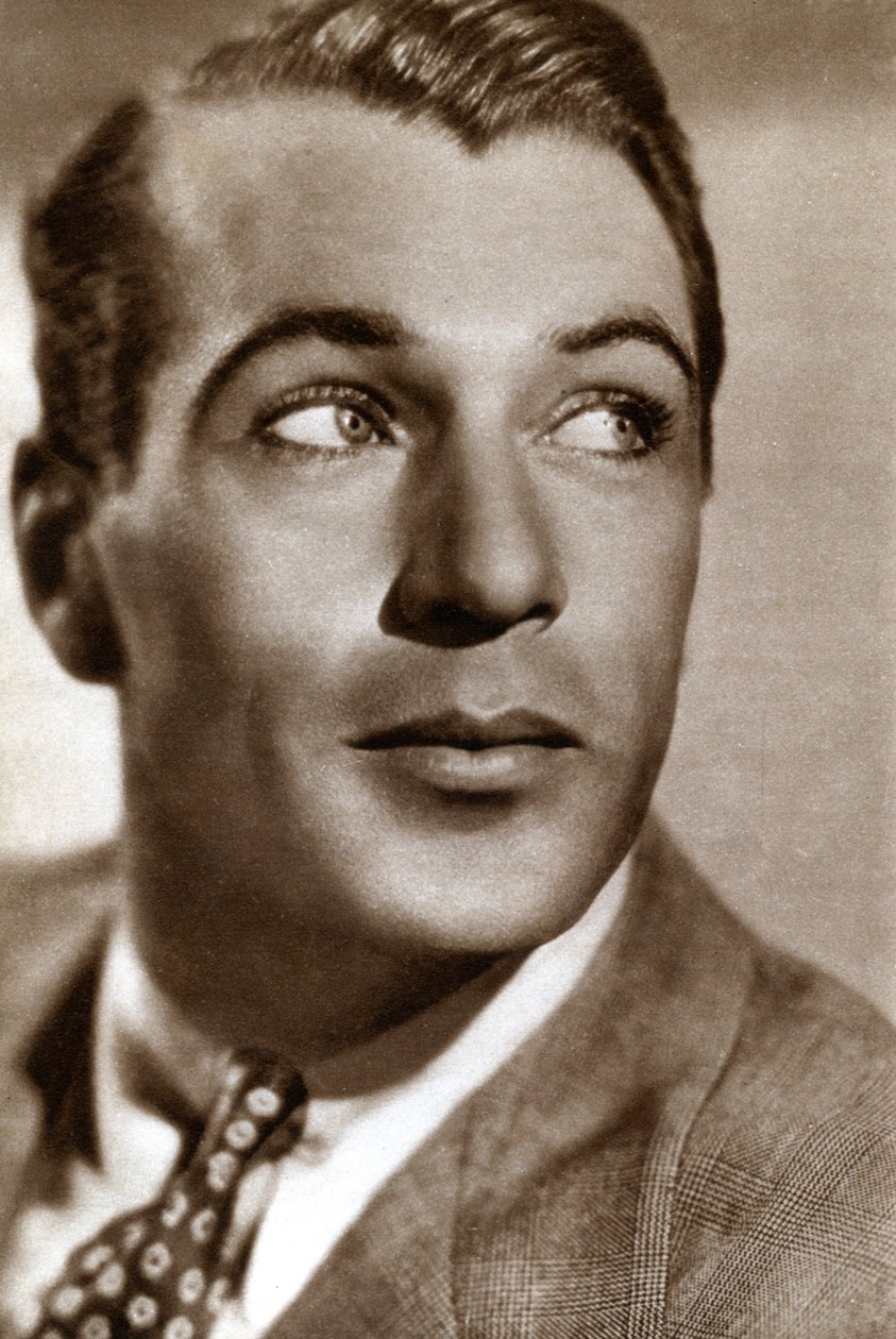 Gary Cooper, amerykański aktor filmowy, 1933 autorstwa Unbekannt