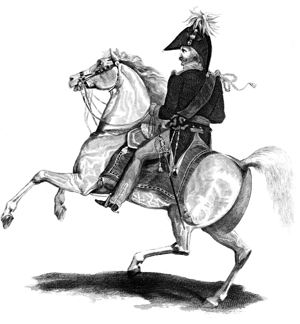 Gebhard Leberecht von Blucher, feldmarszałek pruski autorstwa Unbekannt