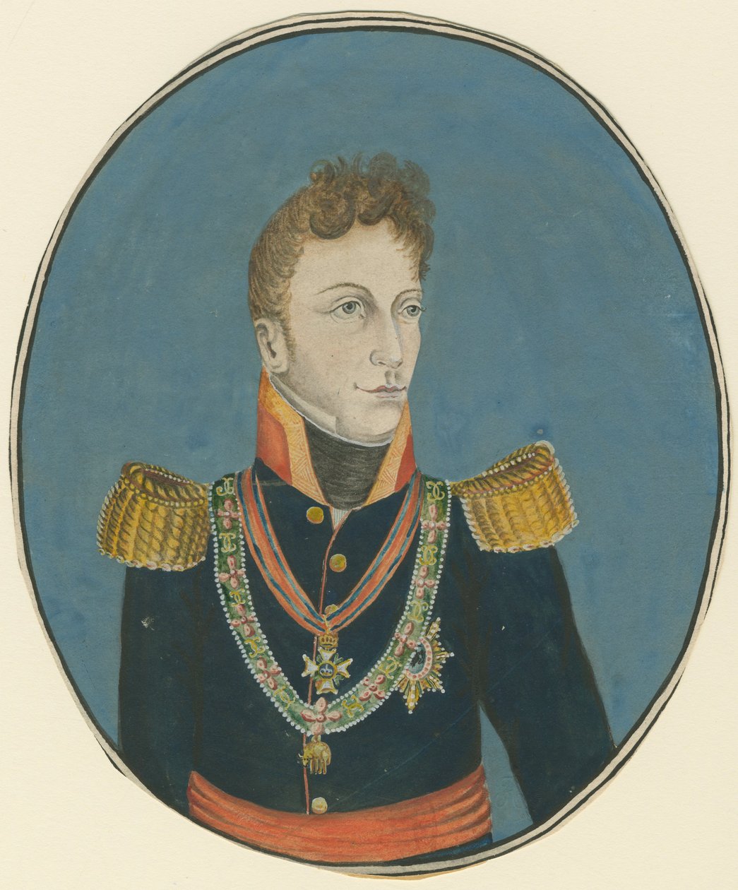 Gebhard Leberecht von Blucher 1742-1819, c. 1800 autorstwa Unbekannt