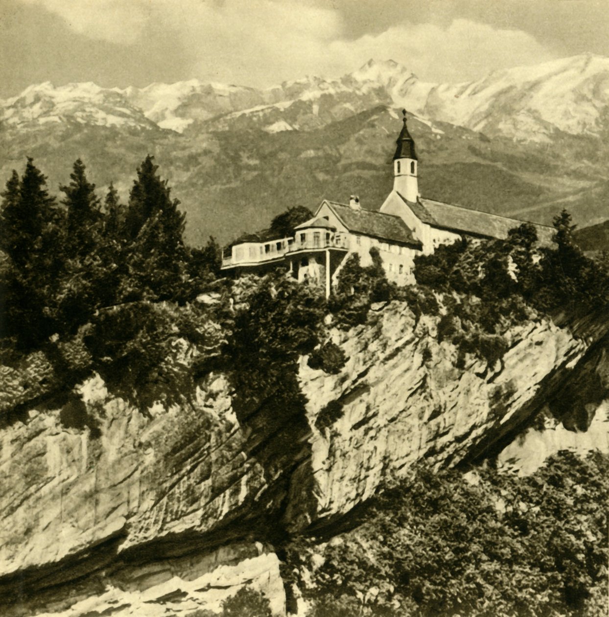 Gebhardsberg, Bregenz, Austria, ok. 1935. autorstwa Unbekannt