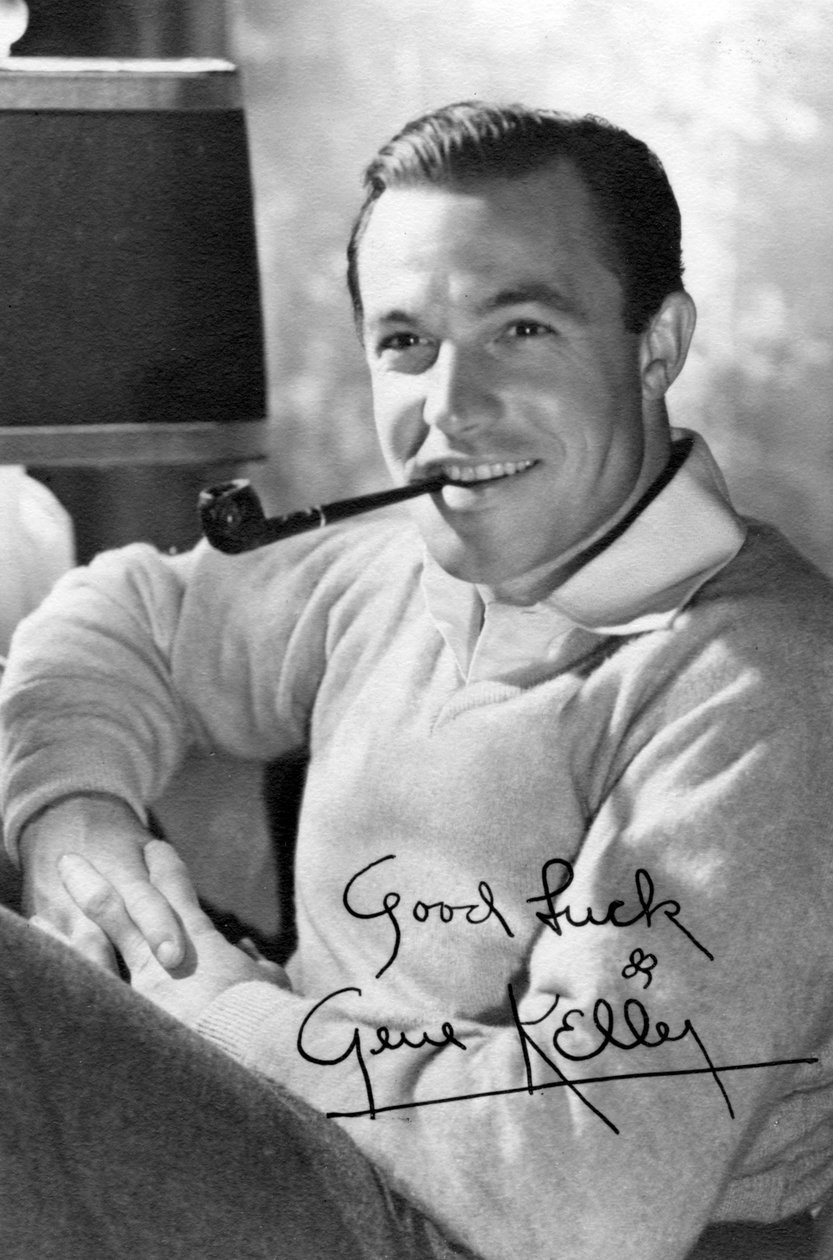 Gene Kelly, amerykański tancerz, aktor, piosenkarz, reżyser, producent i choreograf, XX wiek autorstwa Unbekannt