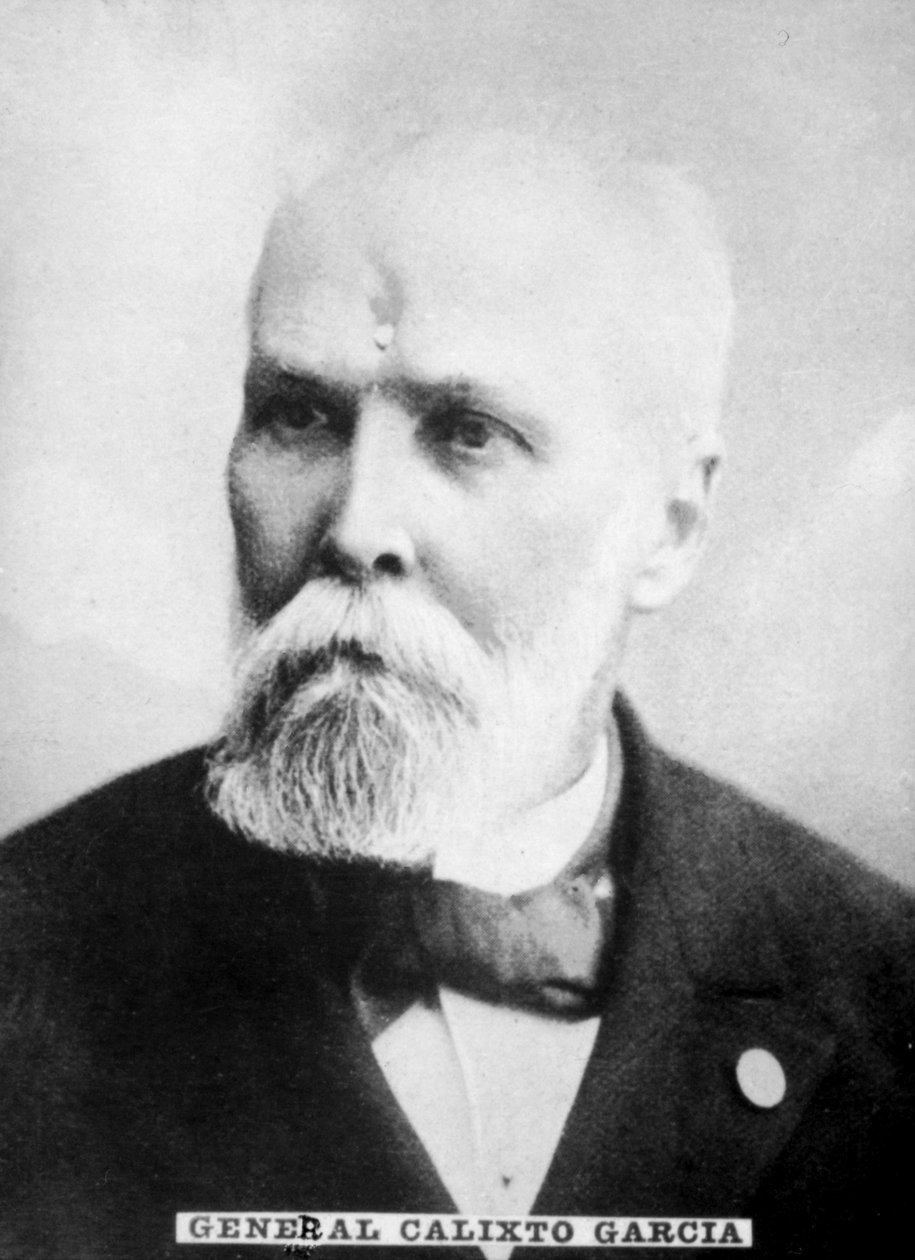 Generał Calixto Garcia Iniguez 1839-1898, generał podczas wojny kubańskiej o niepodległość, c1910 autorstwa Unbekannt