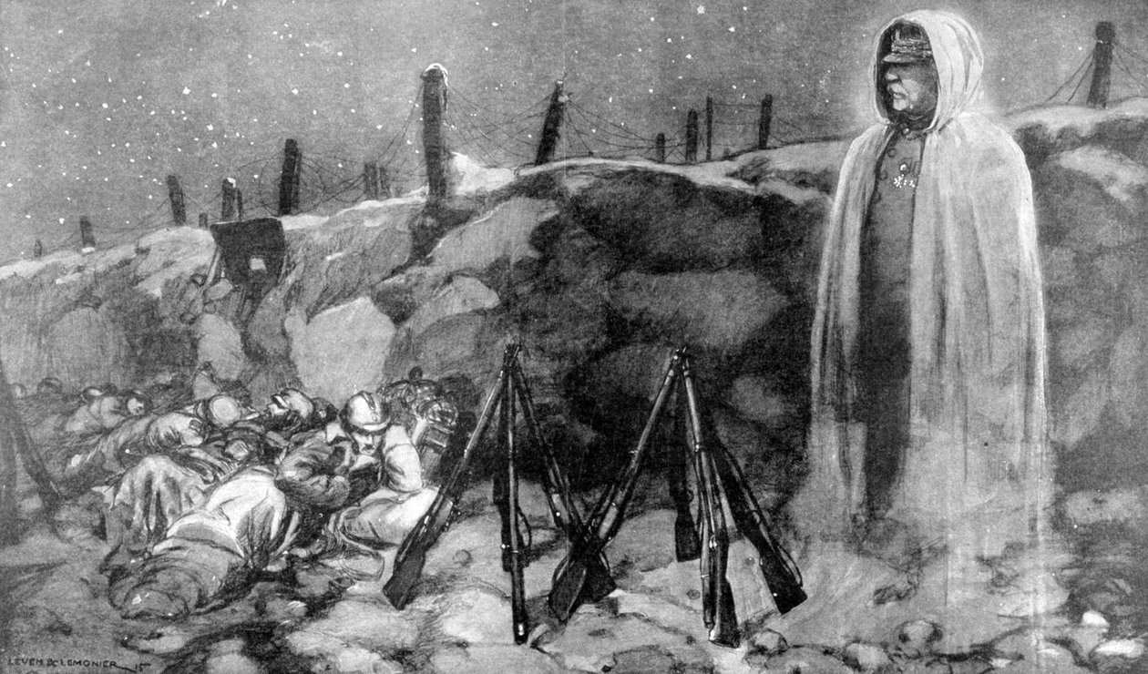 Generał Joseph Joffre, 1915 autorstwa Unbekannt