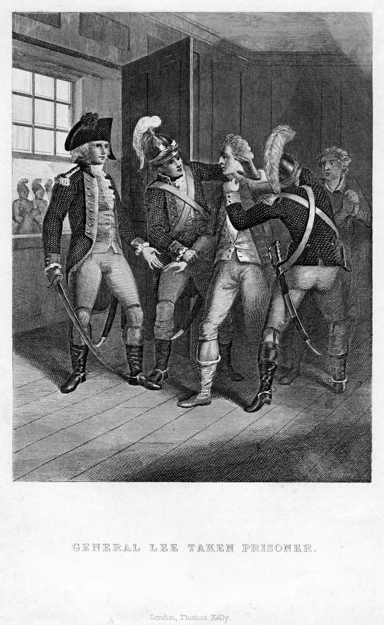 Generał Lee wzięty do niewoli, 1777 1814 autorstwa Unbekannt