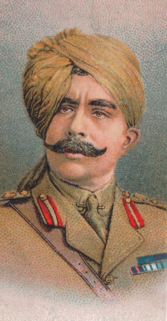 Generał Maharaja Sir Ganga Singh 1880-1943, Maharaja książęcego stanu Bikaner od 1888 do autorstwa Unbekannt