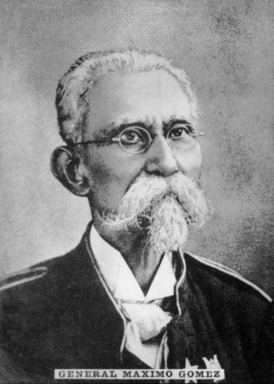 Generał Maximo Gomez 1836-1905, dominikański generał dywizji w wojnie dziesięcioletniej, c1910 autorstwa Unbekannt