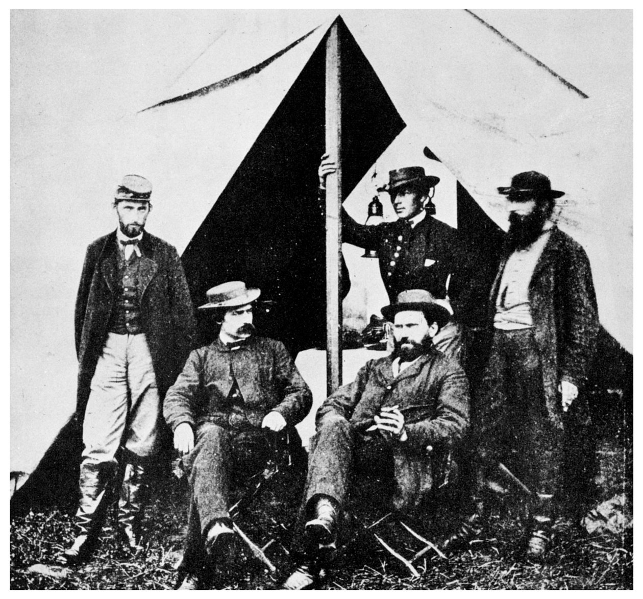 Siedziba generała McClellansa, Antietam, Maryland, wojna secesyjna, 1861-1862 1955 autorstwa Unbekannt