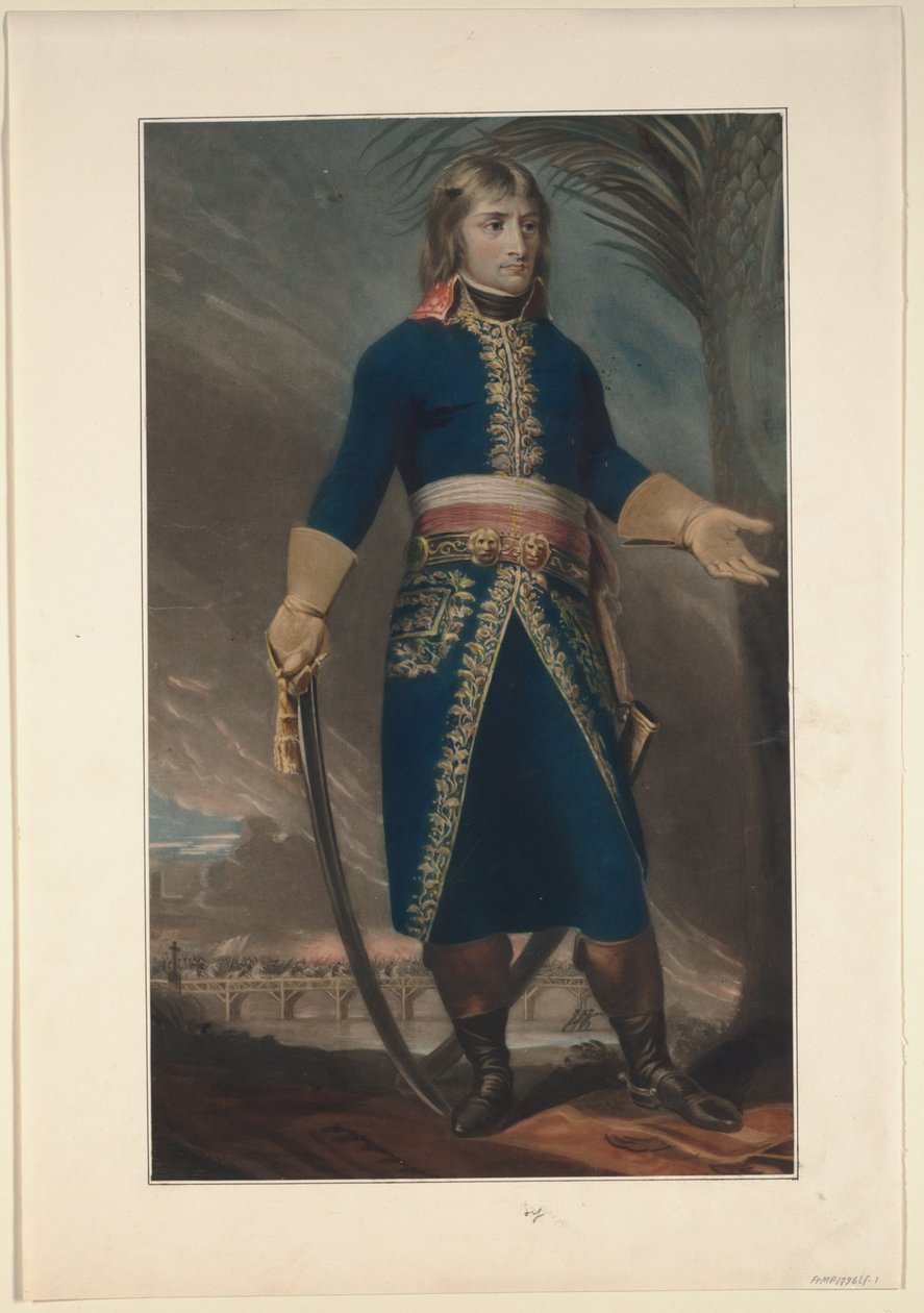 Generał Napoleon Bonaparte, 1796 autorstwa Unbekannt