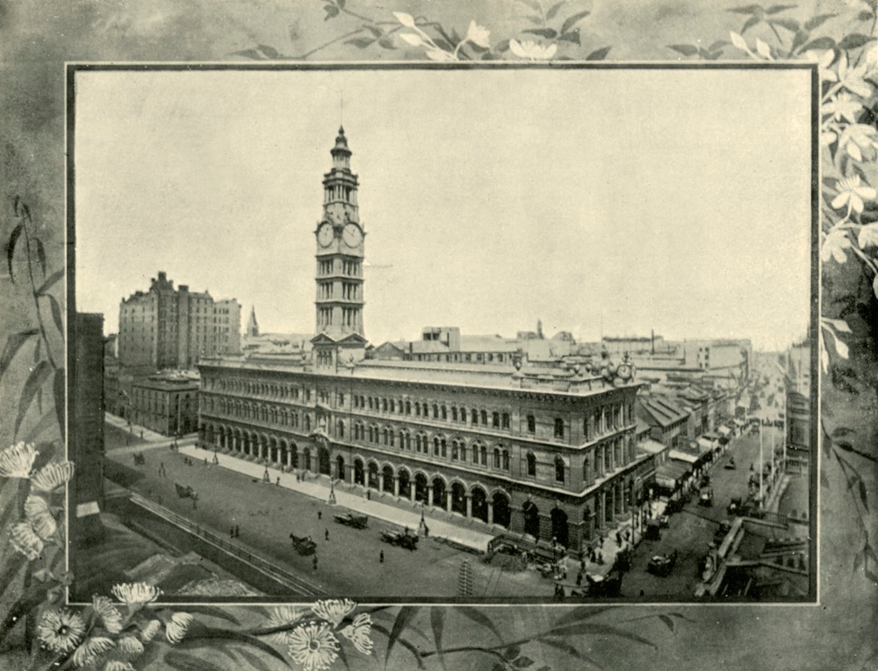 Główny Urząd Pocztowy, Sydney, 1901. autorstwa Unbekannt