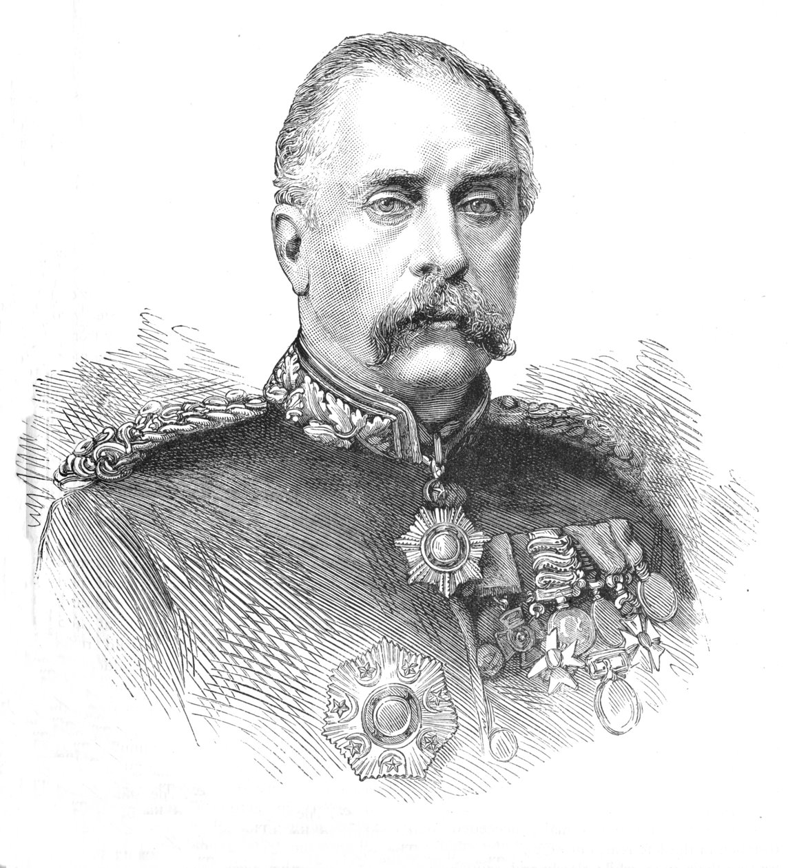 Generał Sir Gerald Graham, c1881-85 autorstwa Unbekannt