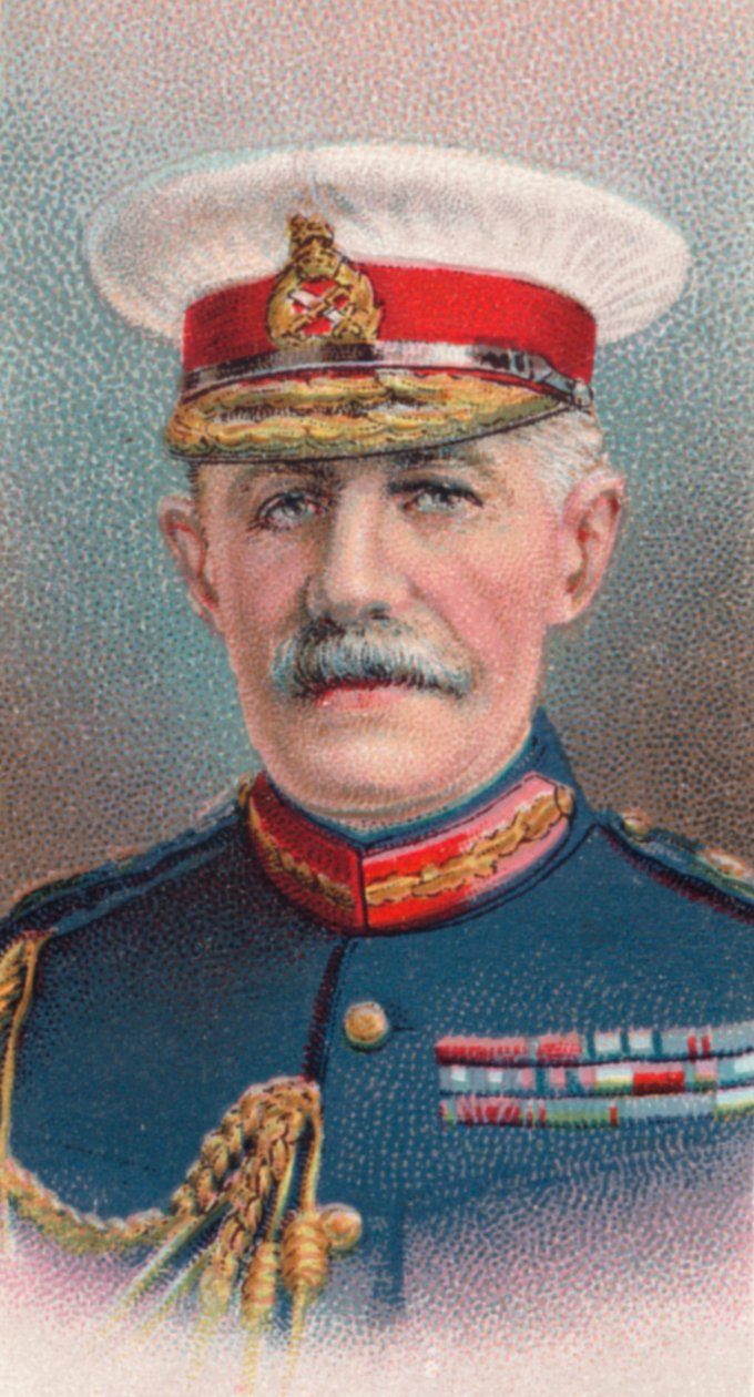 Generał Sir Horace Lockwood Smith-Dorrien 1858-1930, żołnierz brytyjski, 1917 autorstwa Unbekannt