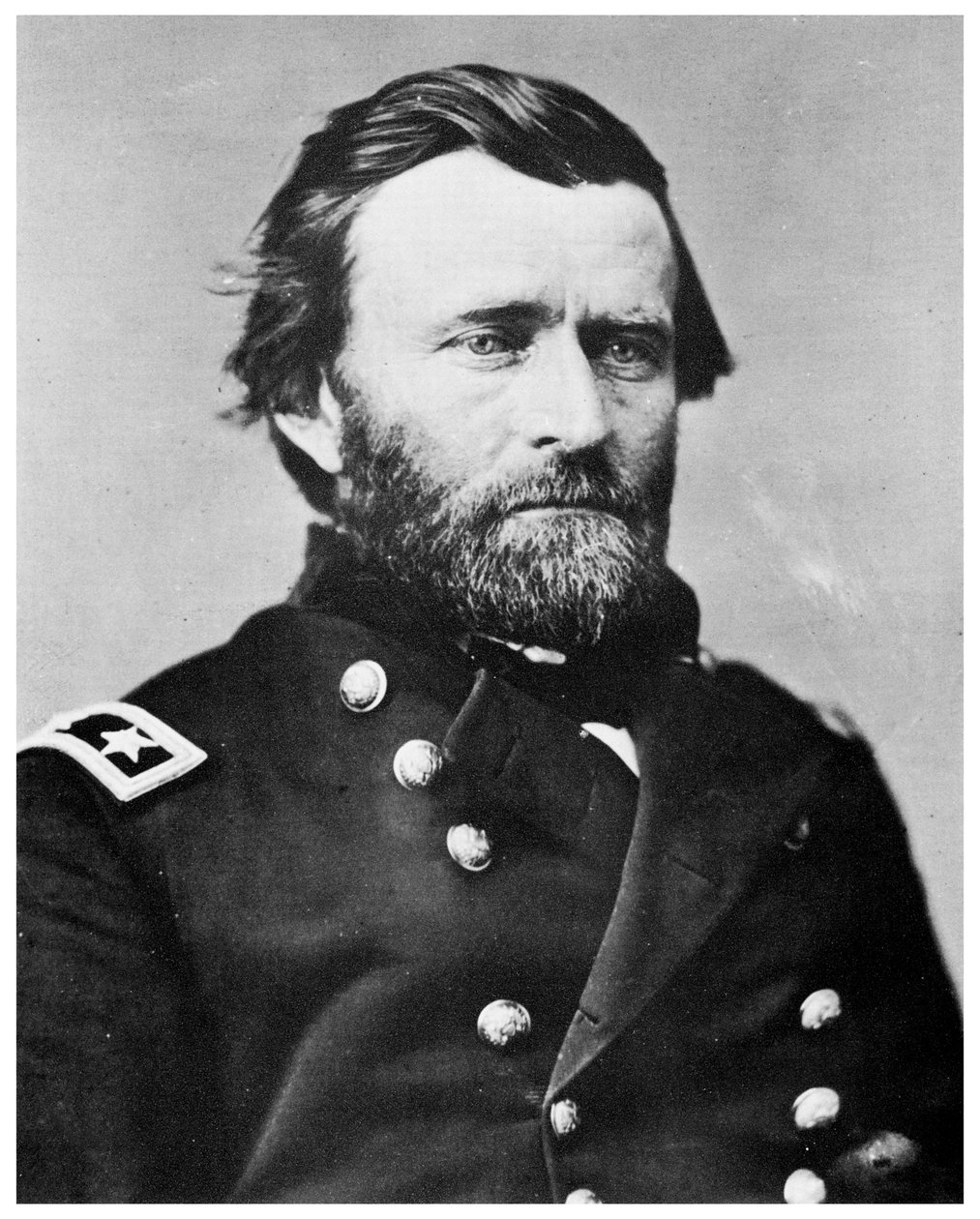 Generał Ulysses S Grant, amerykański żołnierz i polityk, ok. 1860 r. 1955 r autorstwa Unbekannt
