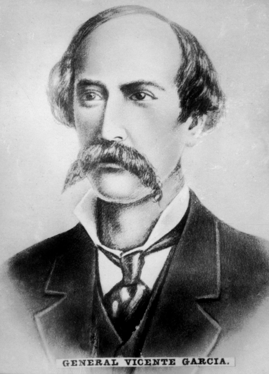 Generał Vicente Garcia González 1833-1886, prezydent Kuby, c1910 autorstwa Unbekannt