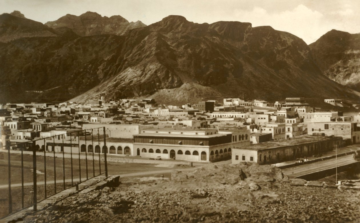 Widok ogólny 2, Aden, c1918-c1939. autorstwa Unbekannt