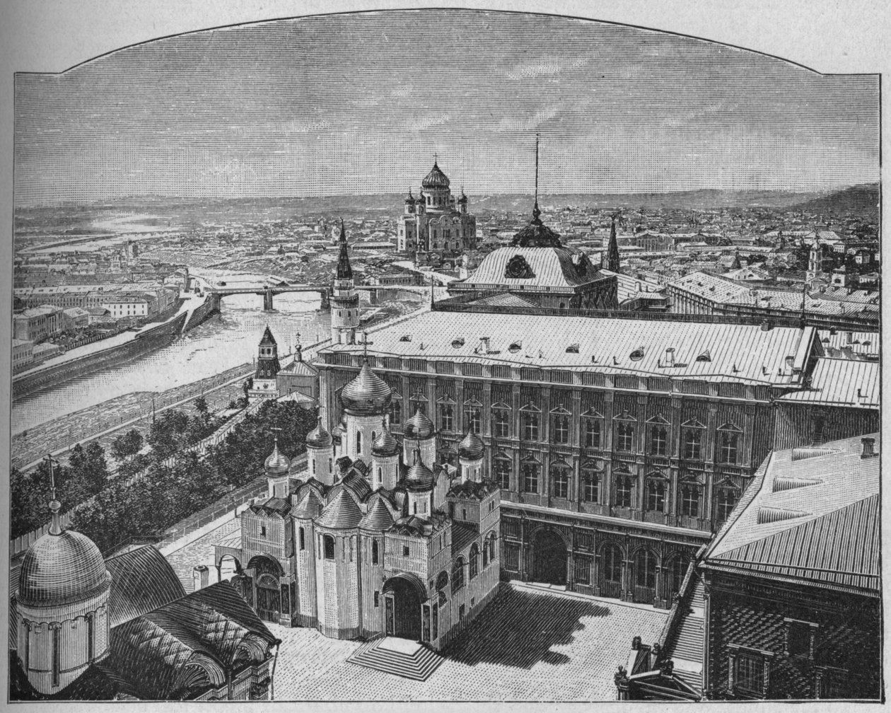 Widok ogólny miasta Moskwy, 1902 autorstwa Unbekannt