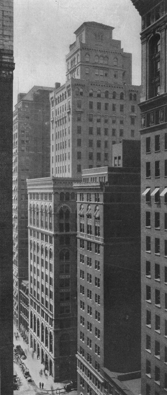 Widok ogólny budynku Johns-Manville, Nowy Jork, 1924 autorstwa Unbekannt